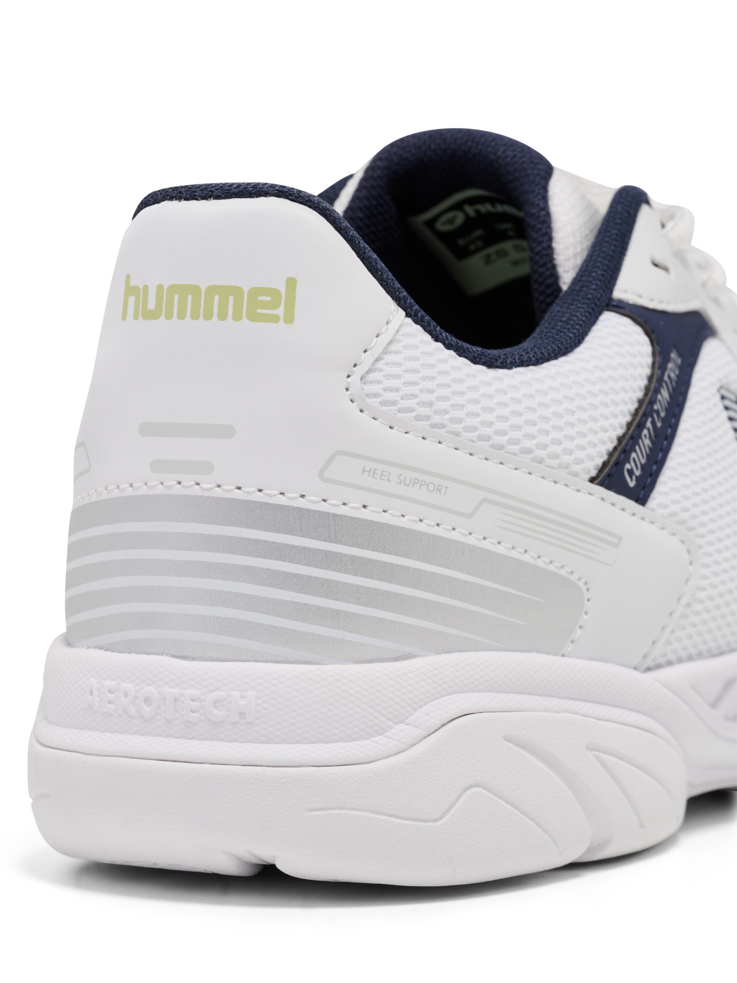 Chaussure de sport 'COURT CONTROL II' Hummel en blanc