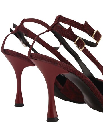 Limoya Slingpumps 'Jamie' in Rood