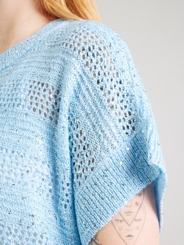 Vero Moda Curve Sweater 'VMCLEILANI' in Blue