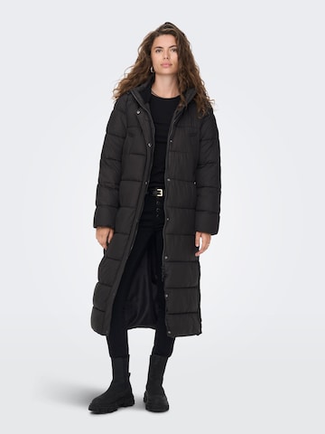 juoda ONLY Žieminis paltas 'Cammie': priekis