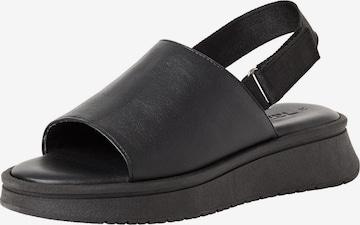 Tamaris Sandal in Black: front