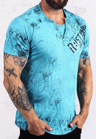 Rusty Neal T-Shirt in Blau