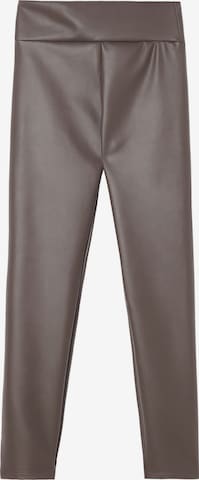 CALZEDONIA Skinny Leggings 'thermo' in Brown: front