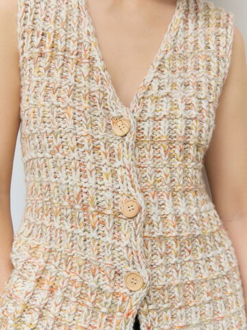 Next - Colete de malha em amarelo