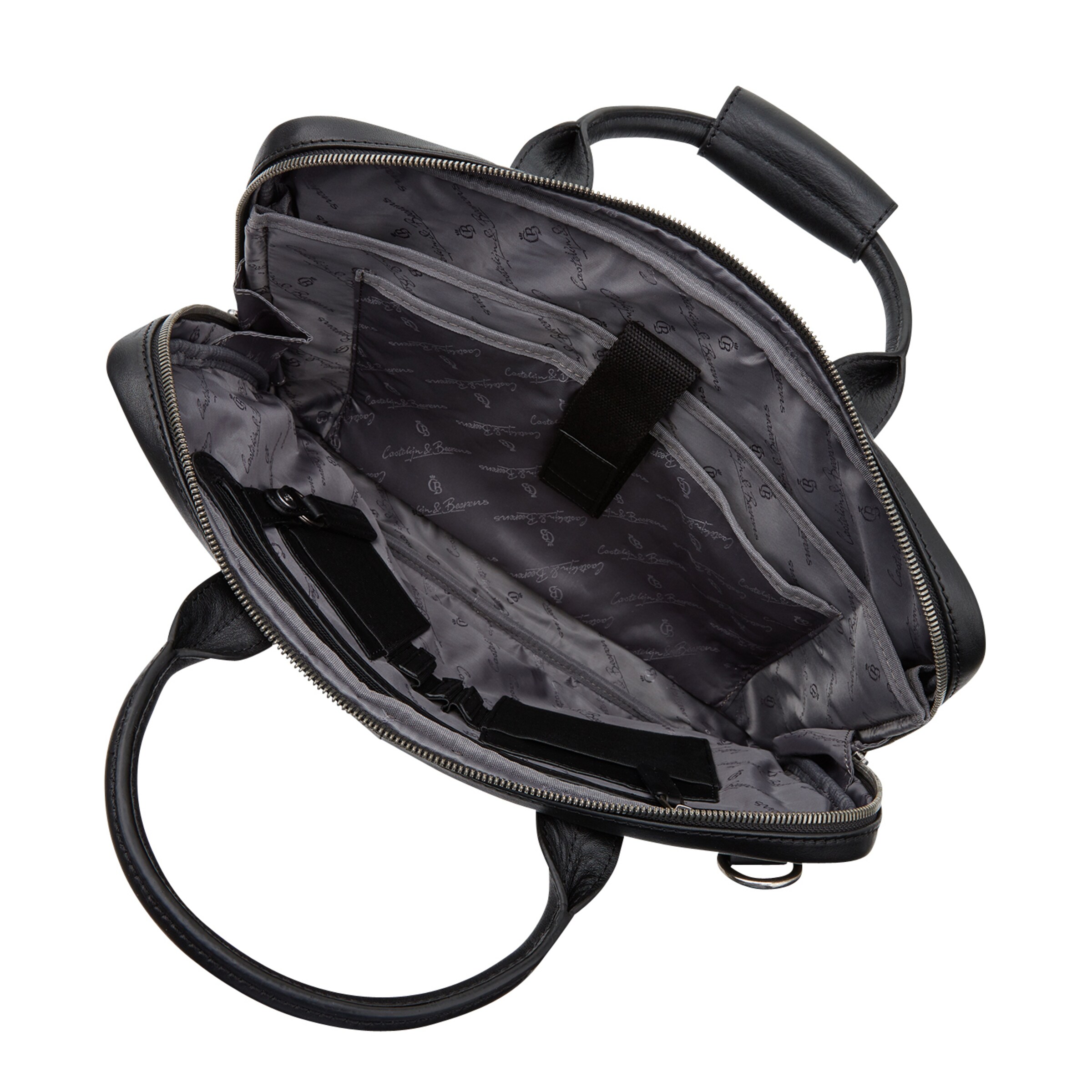 Borsa portadocumenti 'Firenze' di Castelijn & Beerens in nero