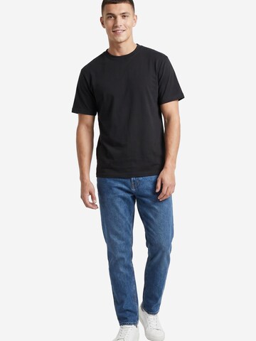 JACK & JONES Shirt 'Cotton Relaxed' in Black