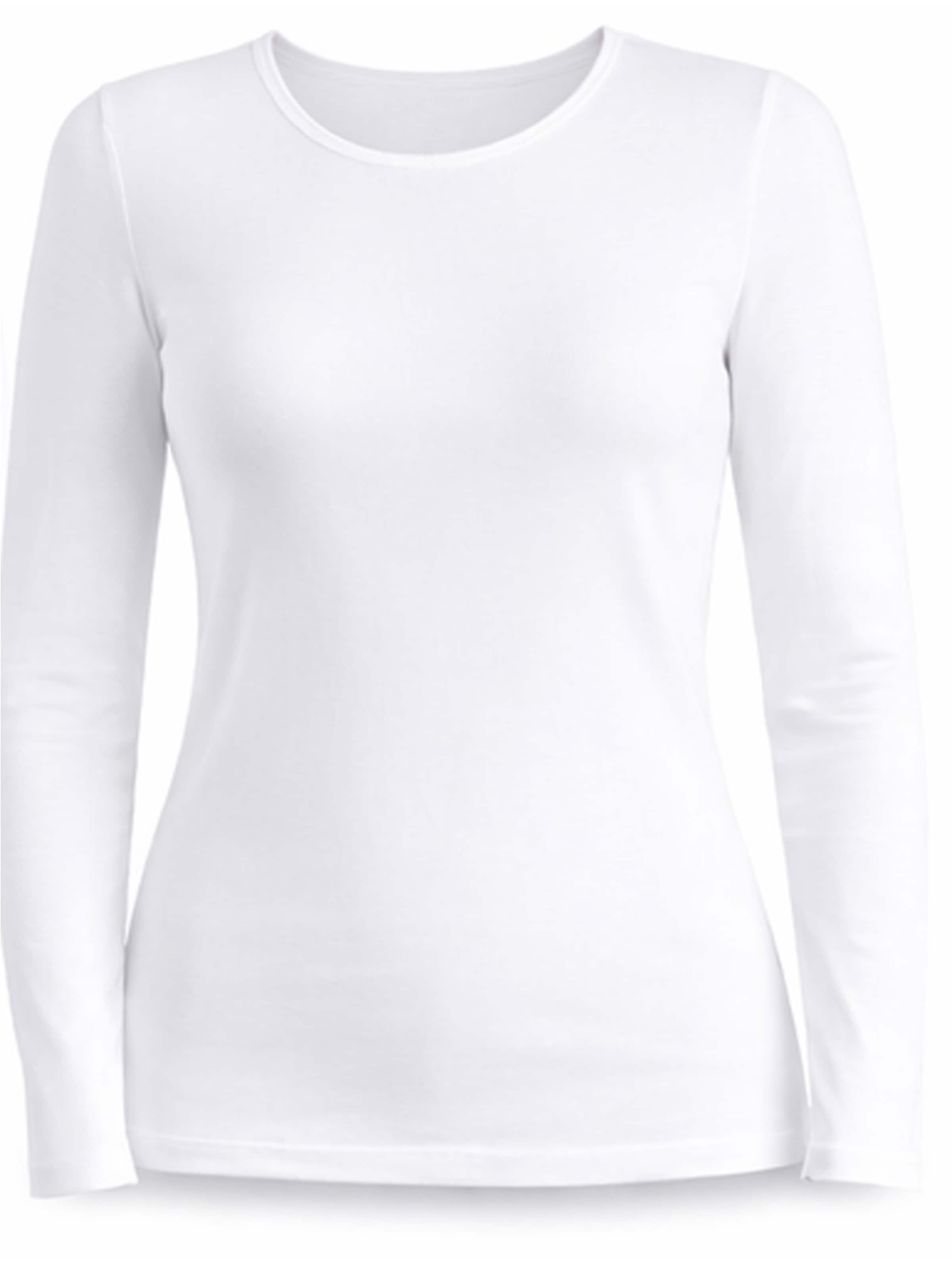Schöller Shirt 'Langarm-Shirt-3er' in White: front