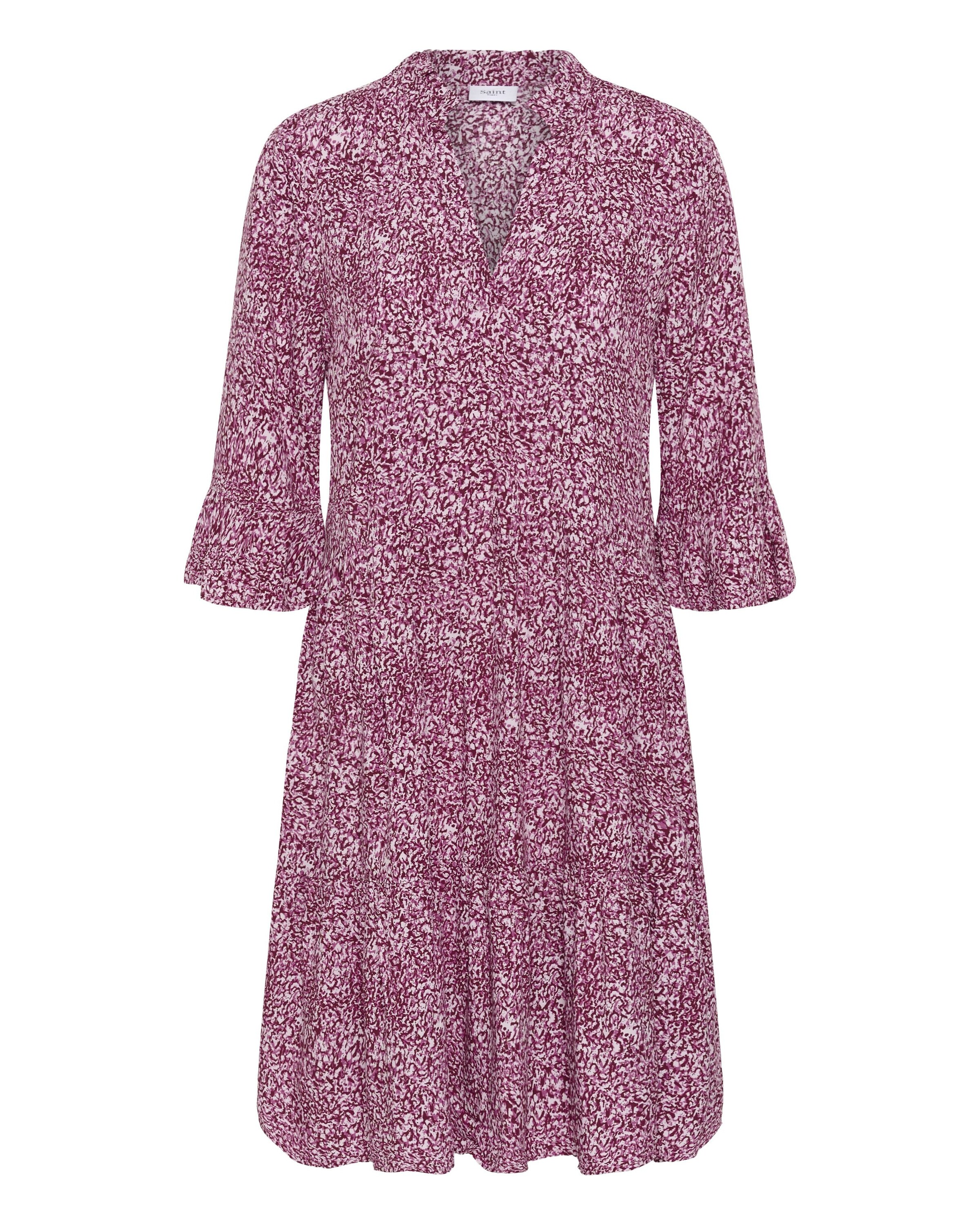 SAINT TROPEZ Kleid 'SZEda' in Lila: Vorderseite