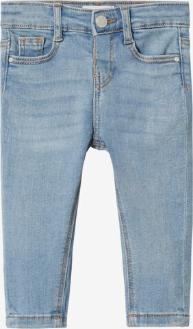 Jeans 'ELENA' de la MANGO KIDS pe albastru: față