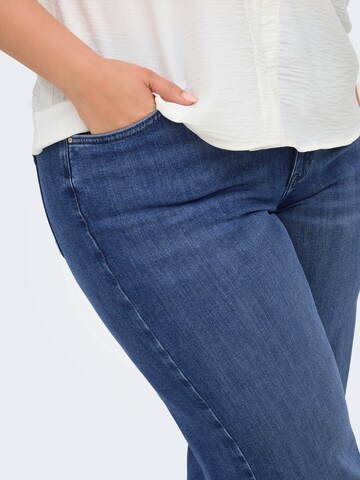 ONLY Carmakoma Laiad sääred Teksapüksid 'CARWILLY', värv sinine