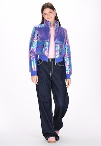 MYMO - Casaco meia-estação em azul