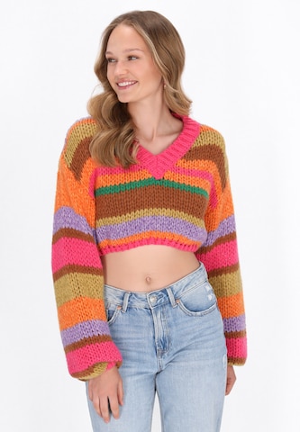 MYMO Sweater in Mixed colours: front