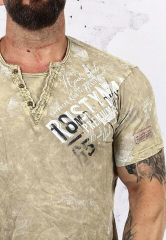 Rusty Neal T-Shirt in Beige