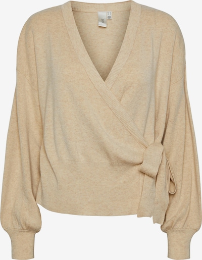 Y.A.S Strickjacke 'ASSI' in beige, Produktansicht