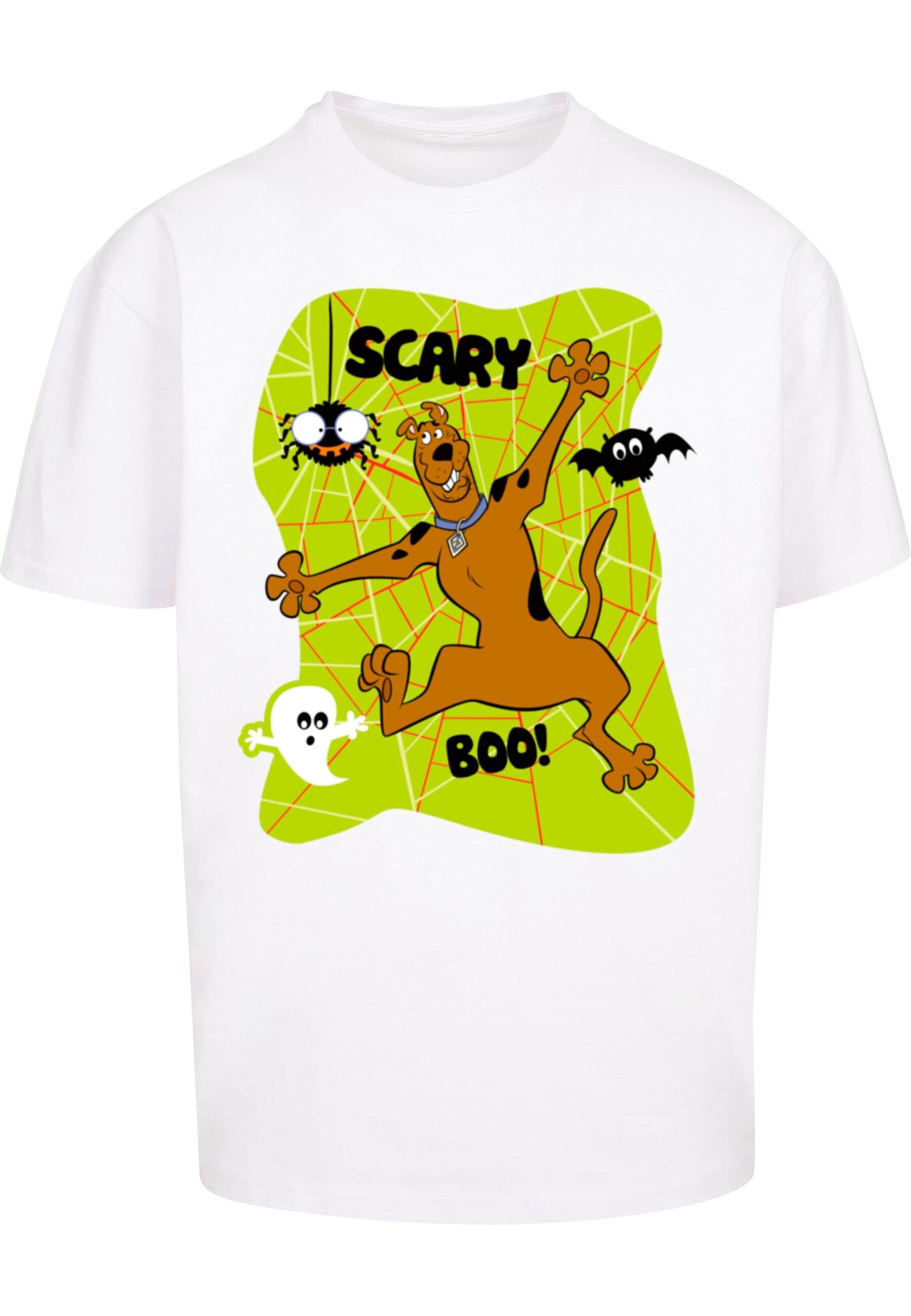 T-Shirt 'Scary' ABSOLUTE CULT en blanc : devant