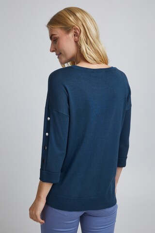 Fransa Pullover in Blau