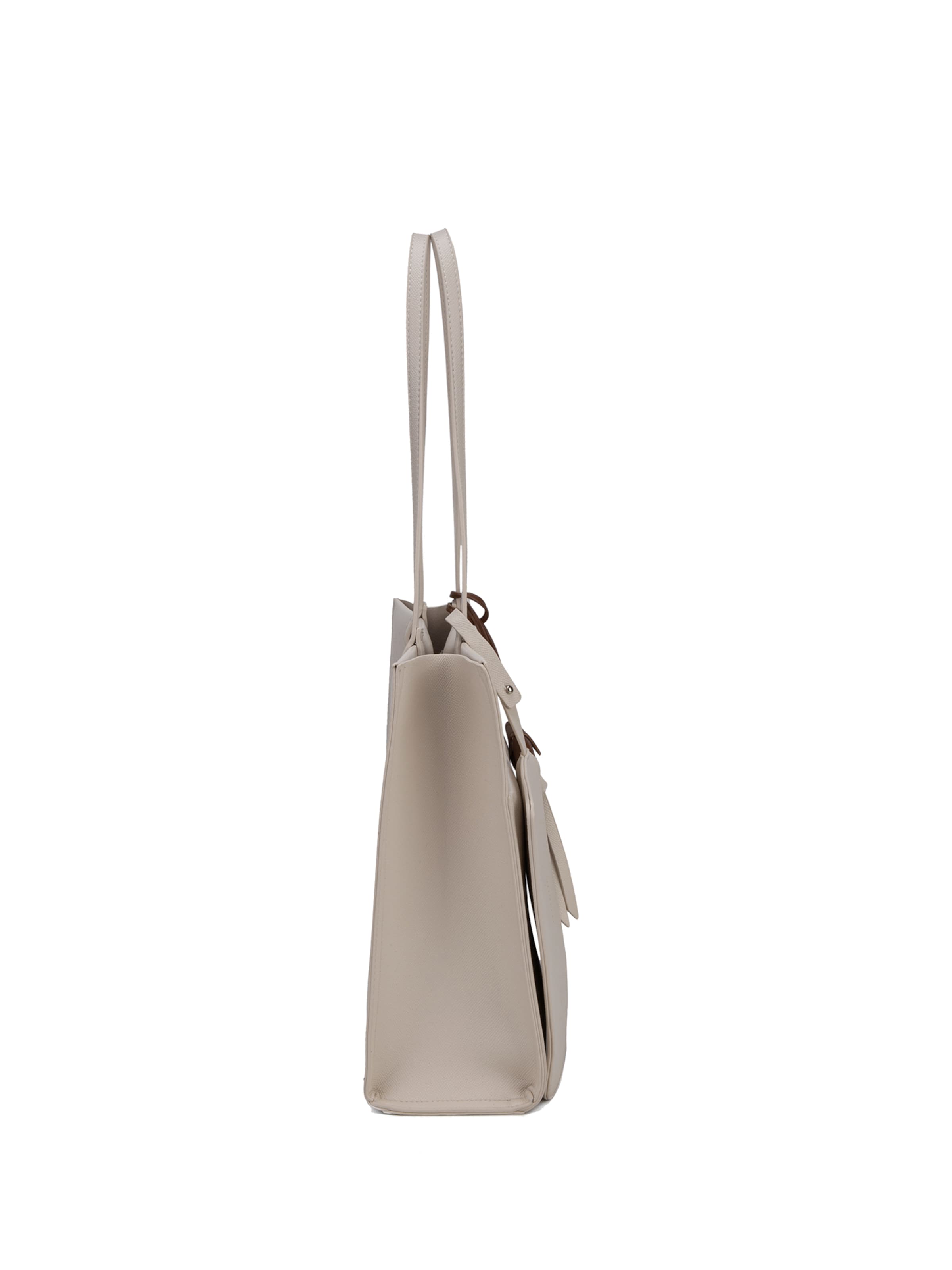Shopper 'Borsa Shopper Donna Elora Lux - Pelle Vegana PU, Chiusura Magnetica' di Diana&Co. in beige