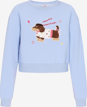 Sweat-shirt 'Pop' MYMO en bleu : devant