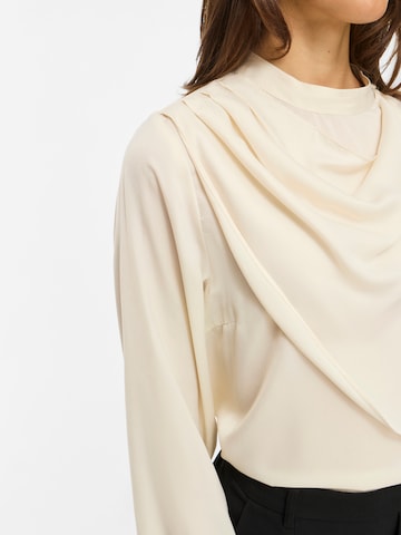 VILA Blouse 'VININAE' in Beige