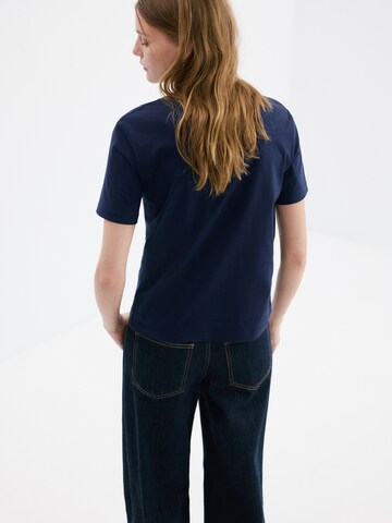 MANGO Majica 'CHALSPI' | modra barva