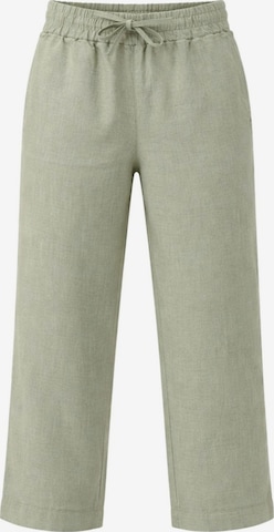 Peter Jo Regular Trousers 'Dawn' in Green: front