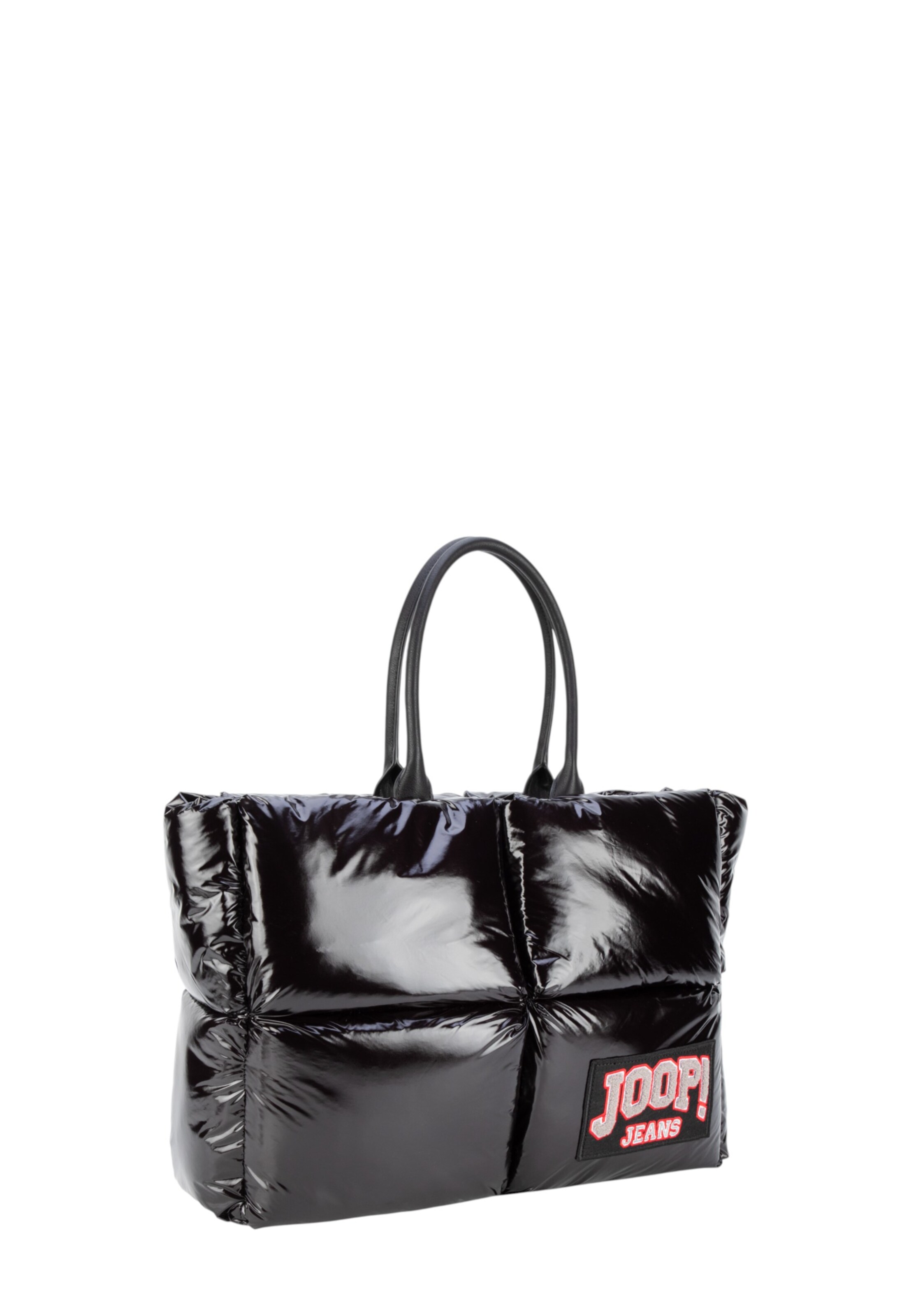 JOOP! Jeans - Shopper 'Varsity May' en negro