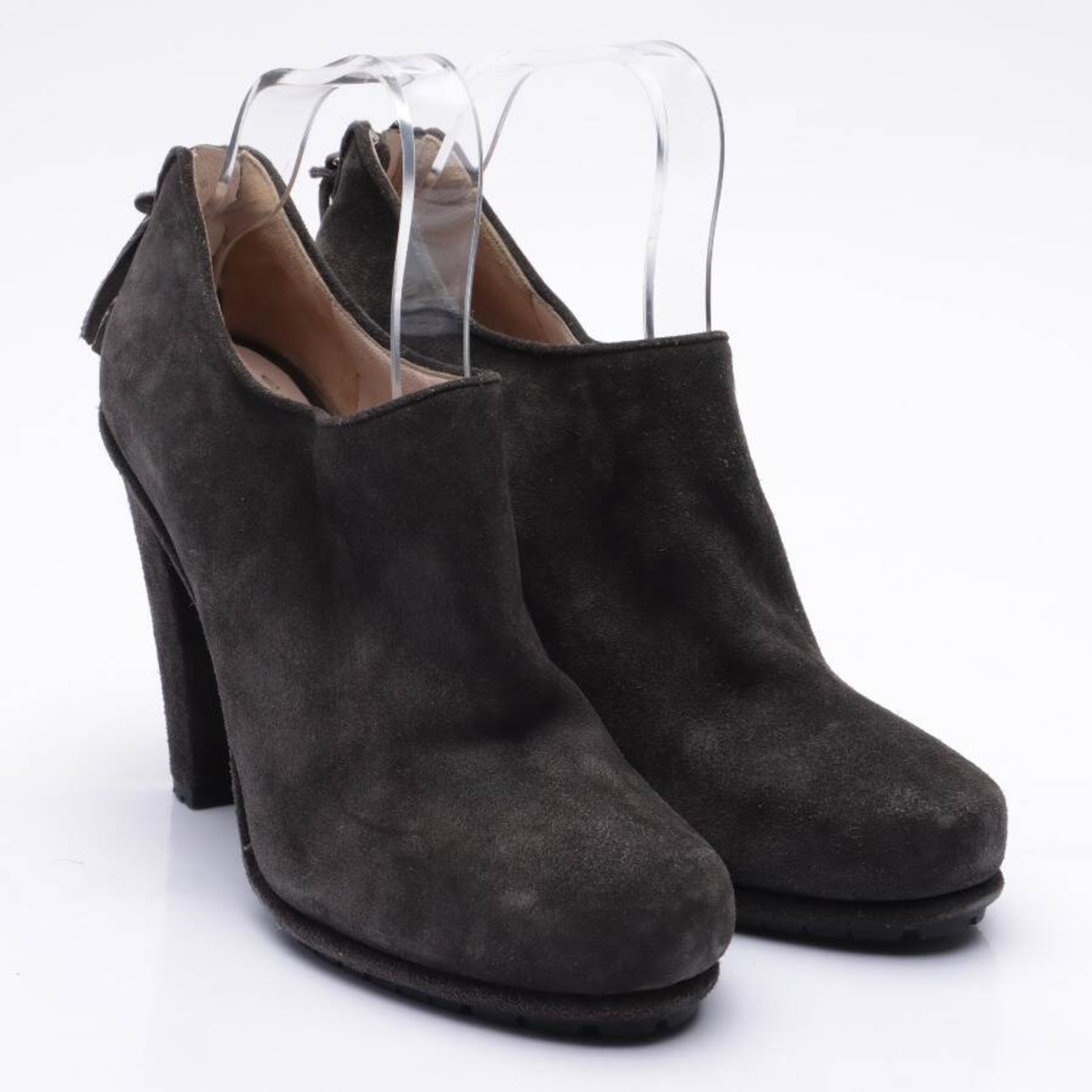 Miu Miu Dress Boots in 40 in Brown: front