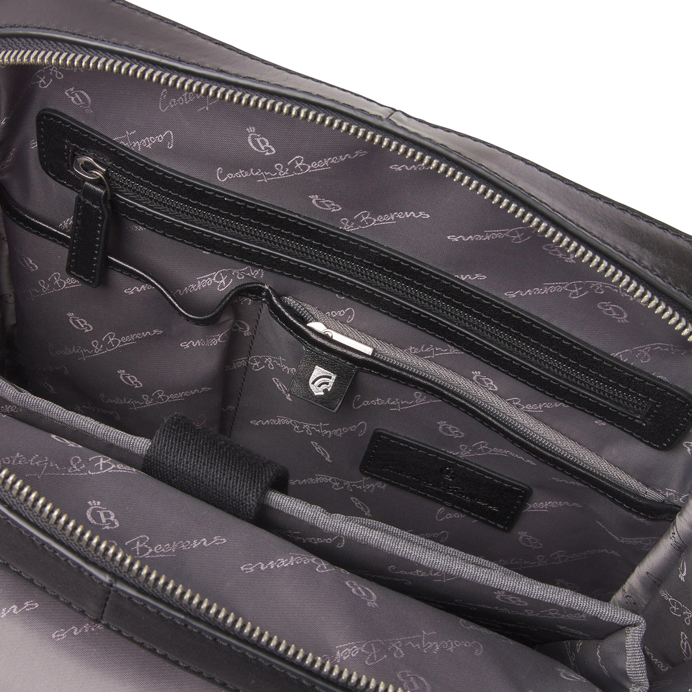 Zaino 'Guus' di Castelijn & Beerens in nero