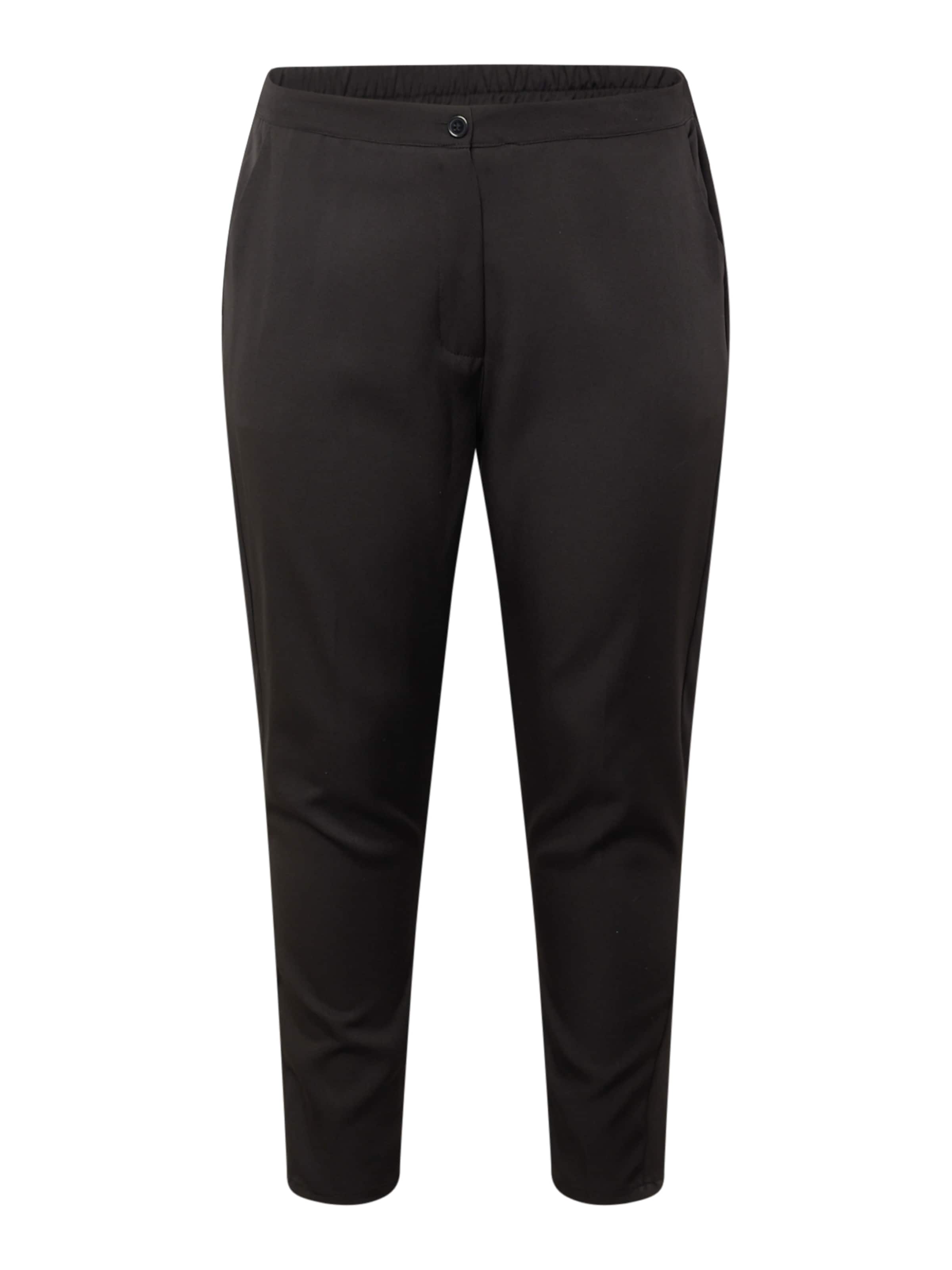 Coupe slim Pantalon Dorothy Perkins Curve en noir : devant