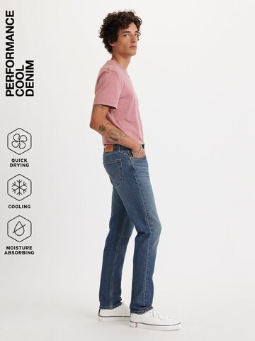 LEVI'S ® Slimfit Jeans '511™  Slim Performance Cool' in Blau