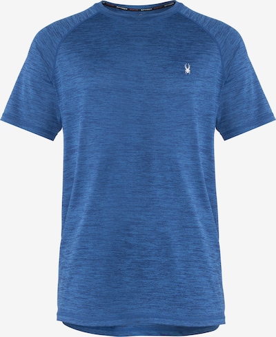 Spyder Functioneel shirt in de kleur Donkerblauw / Wit, Productweergave