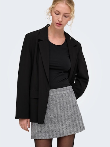 Jupe 'ONLCAISA' ONLY en gris