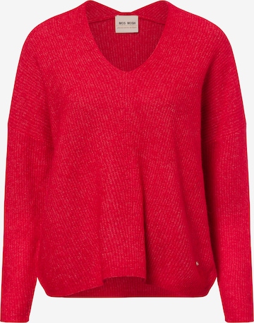 MOS MOSH Trui in Rood: voorkant