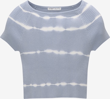 Pull&Bear Sweater in Blue: front