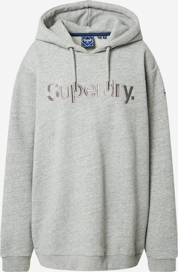 Superdry Bluzka sportowa w kolorze srebrno-szary / nakrapiany szarym, Podgląd produktu
