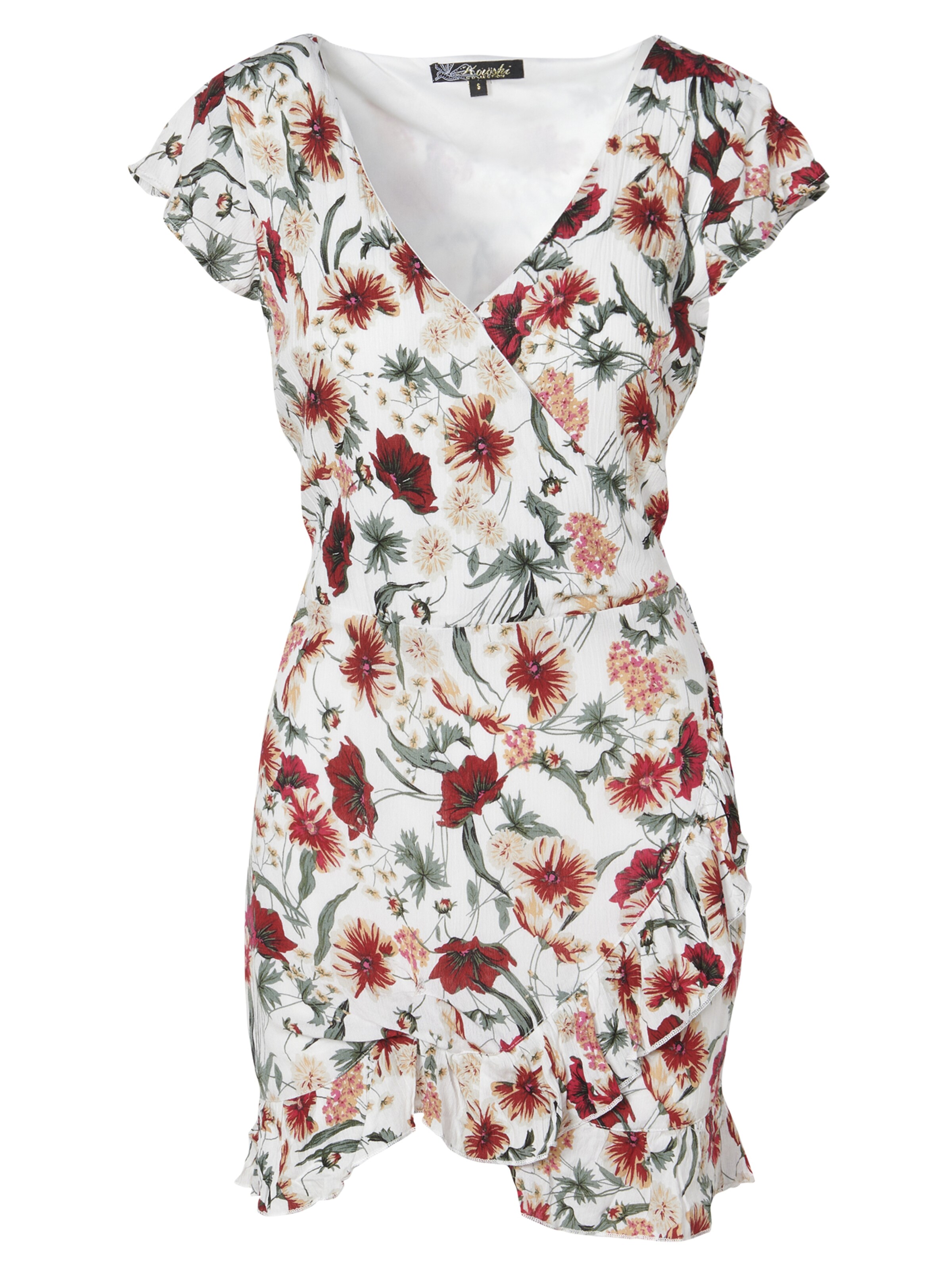 KOROSHI Kleid in Weiß: Vorderseite