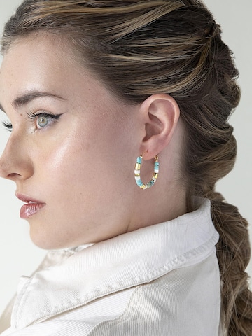 Luxenter Earrings 'Ihun' in Blue