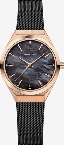 BERING Analog Watch in Gold: front