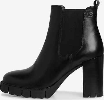 TAMARIS Chelsea boots in Zwart