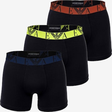Boxer di Emporio Armani in nero: frontale