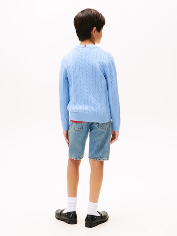 TOMMY HILFIGER Pullover in Blau