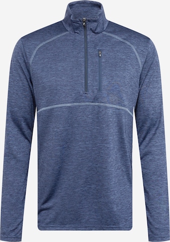 SKECHERS Functioneel shirt in Blauw: voorkant