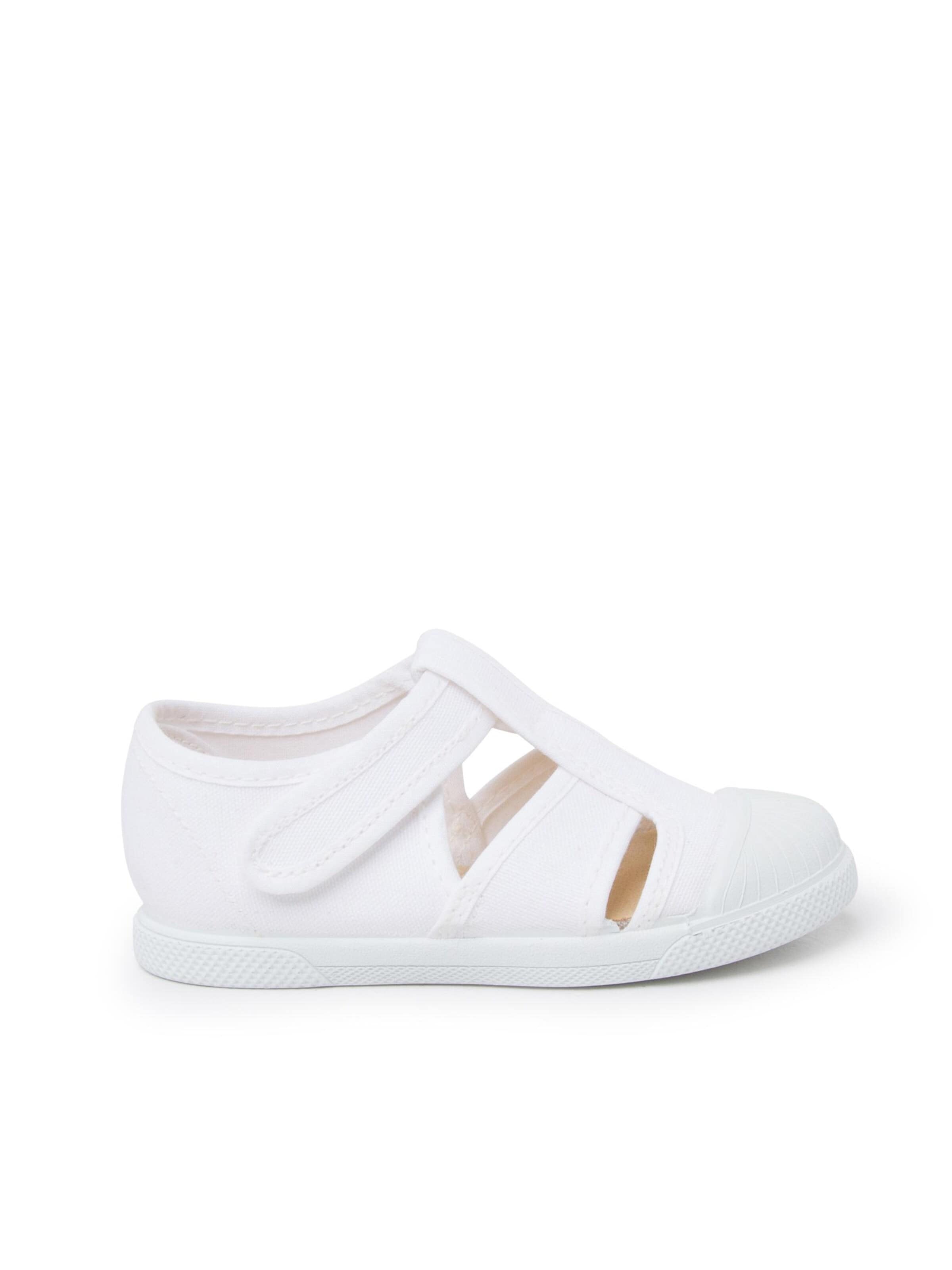 Pisamonas - Sapatos abertos em branco