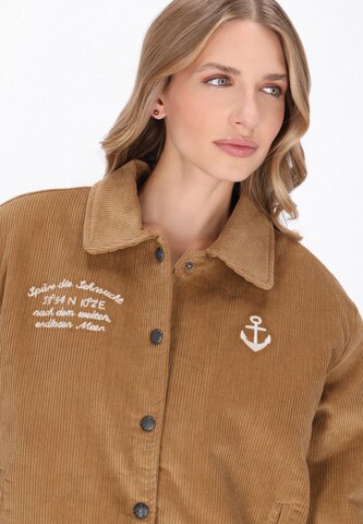 DreiMaster Vintage Between-season jacket in Brown