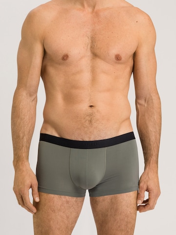 Hanro Boxer shorts ' Micro Touch ' in Green: front