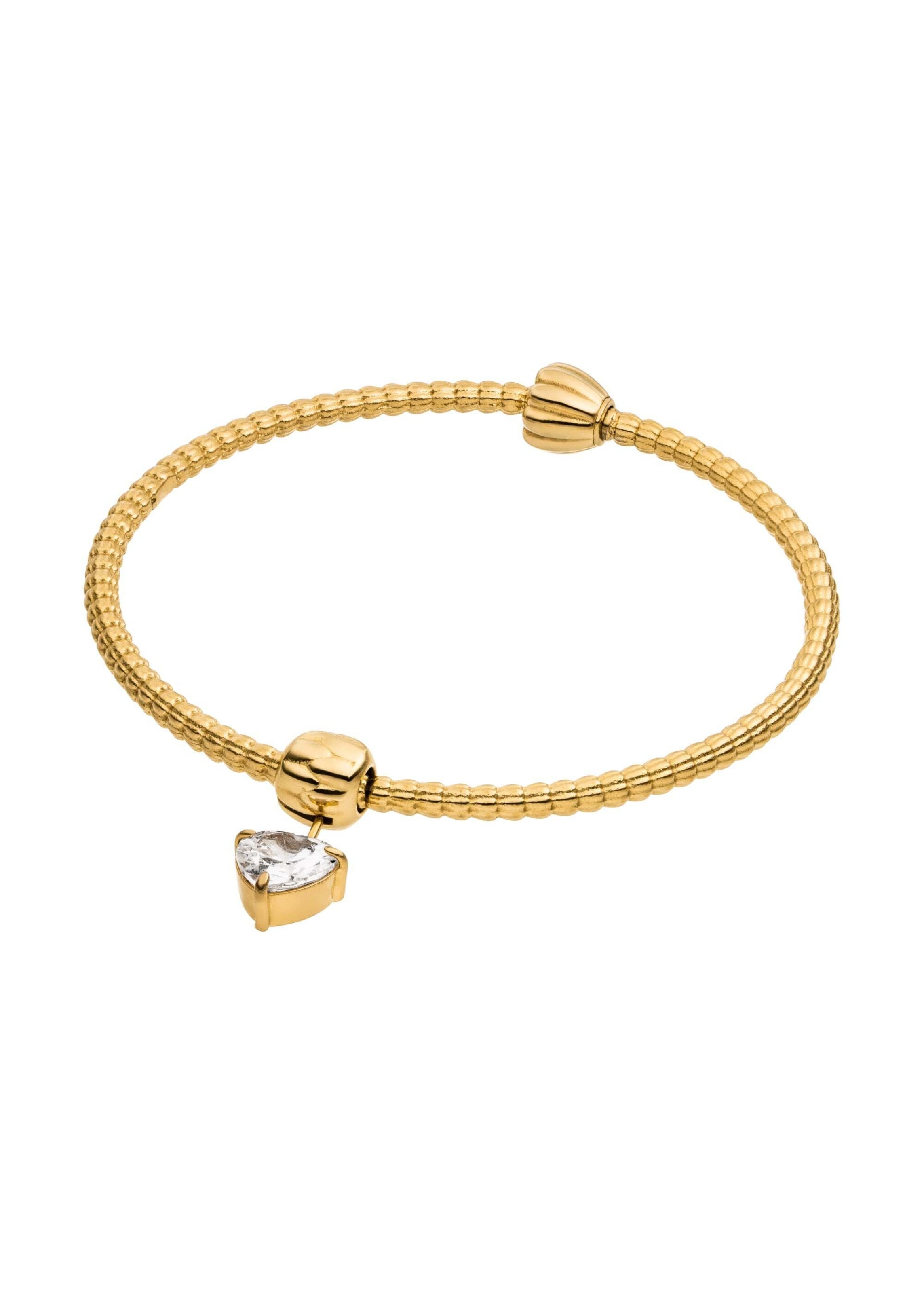 PURELEI Anhänger 'White Heart' in Gold