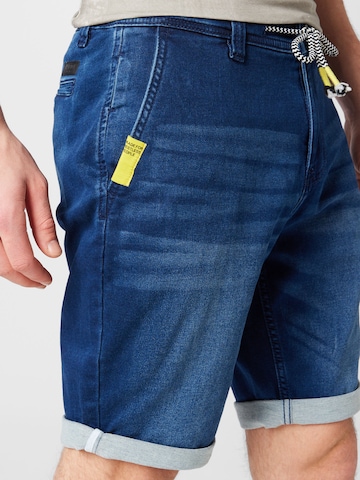 INDICODE JEANS Regular Shorts 'Ramon' in Blau