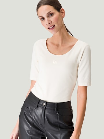 zero Shirt in Beige: voorkant