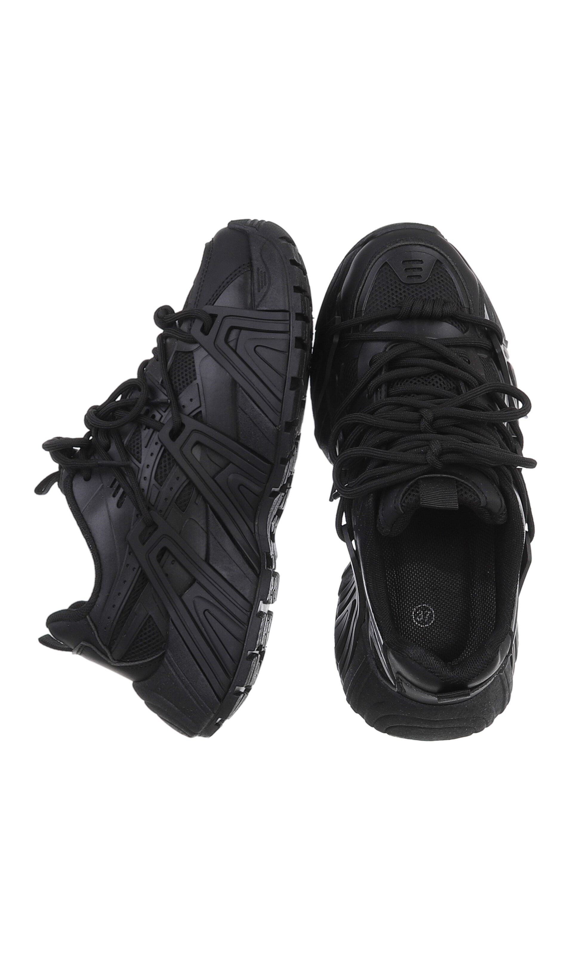 Ital-Design Sneaker in Schwarz