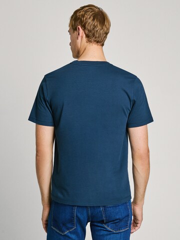 T-Shirt 'Somers' Pepe Jeans en bleu